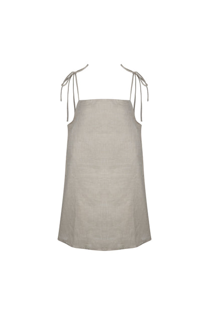 Estelle dress • oat milk