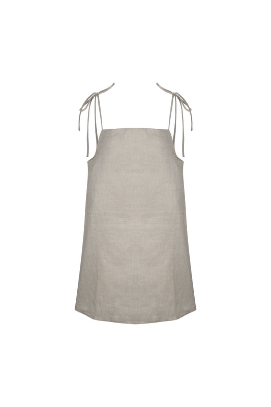 Estelle dress • oat milk