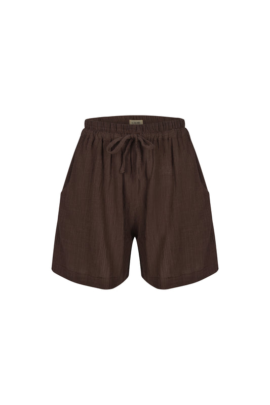 CELANA PENDEK KIA | Cokelat